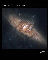 Spiral Galaxy Pair NGC 3314
