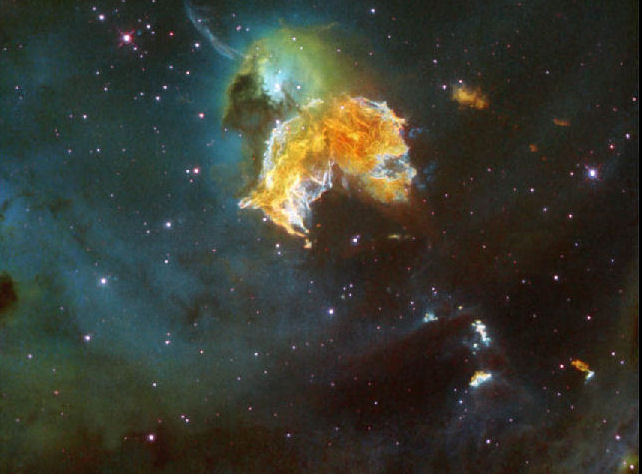 Supernova Remnant LMCN 63A