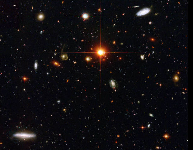 Galaxy Field in Fornax