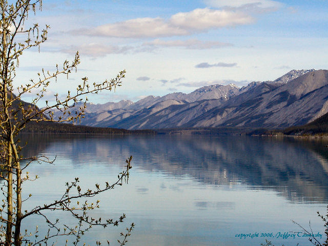 Muncho Lake Reflections